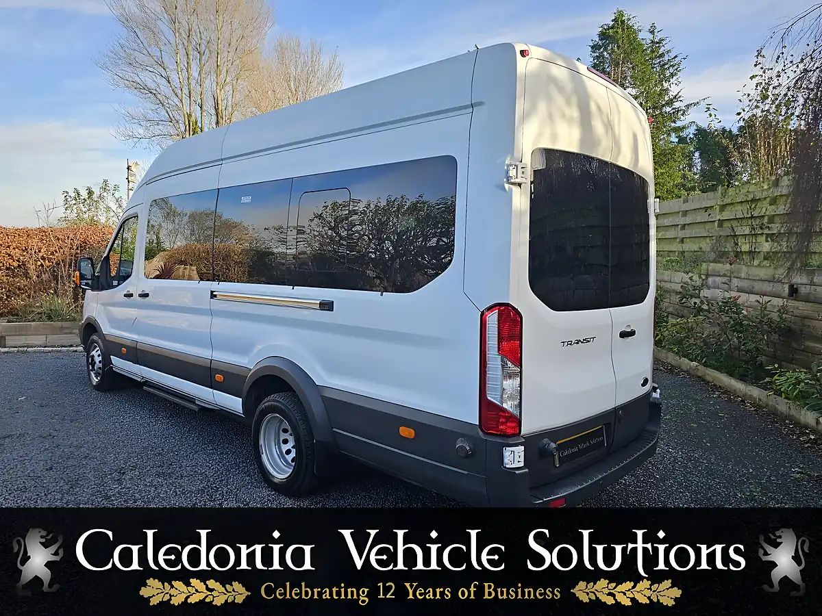 Used 2018 Ford Transit Trend White - Interior and Exterior details 15