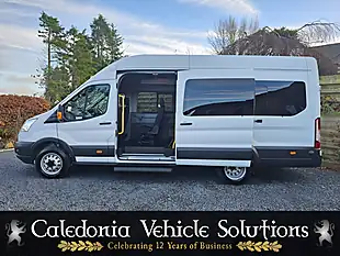 Used 2018 Ford Transit Trend White - Interior and Exterior details 4