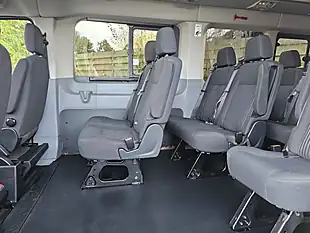 Used 2018 Ford Transit Trend White - Interior and Exterior details 7