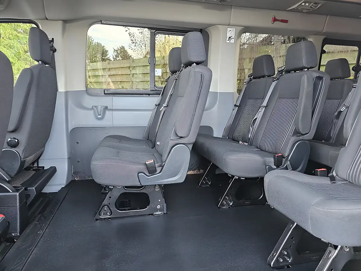 Used 2018 Ford Transit Trend White - Interior and Exterior details 7