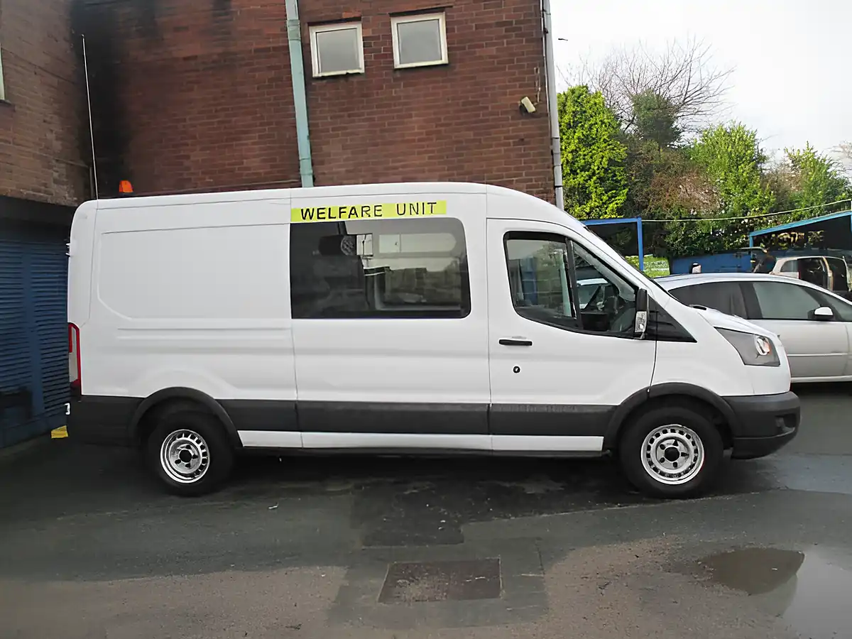 Used 2018 Ford Transit Welfare Van 350 L3 White - Interior and Exterior details 3