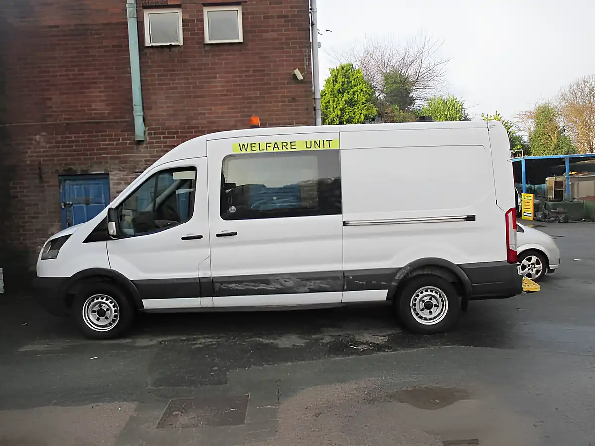 Used 2018 Ford Transit Welfare Van 350 L3 White - Interior and Exterior details 4