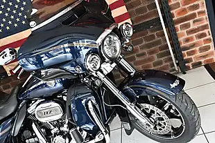 Used 2018 Harley-Davidson Cvo Flhtkse Electra Glide Ultra Limited Blue - Interior and Exterior details 4