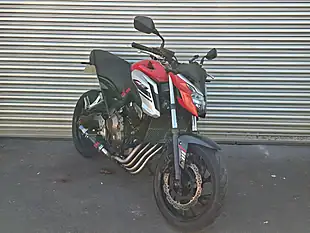 Used 2018 Honda Cb F Red - Interior and Exterior details 2