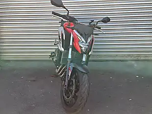 Used 2018 Honda Cb F Red - Interior and Exterior details 3