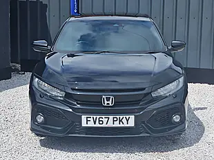 Used 2018 Honda Civic Ex Black - Interior and Exterior details 2