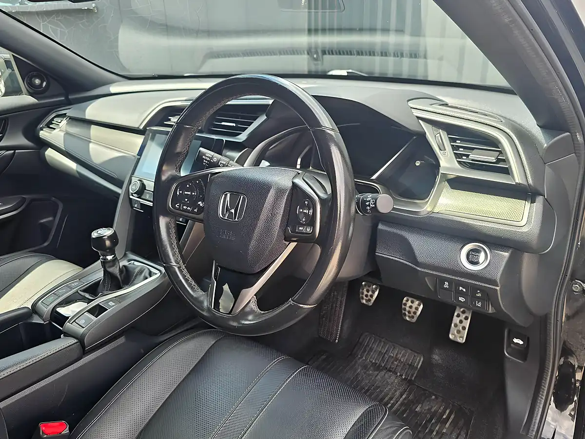 Used 2018 Honda Civic Ex Black - Interior and Exterior details 8