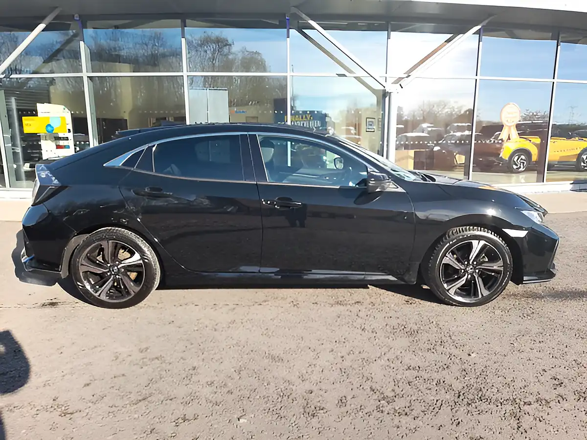Used 2018 Honda Civic Ex Black - Interior and Exterior details 12