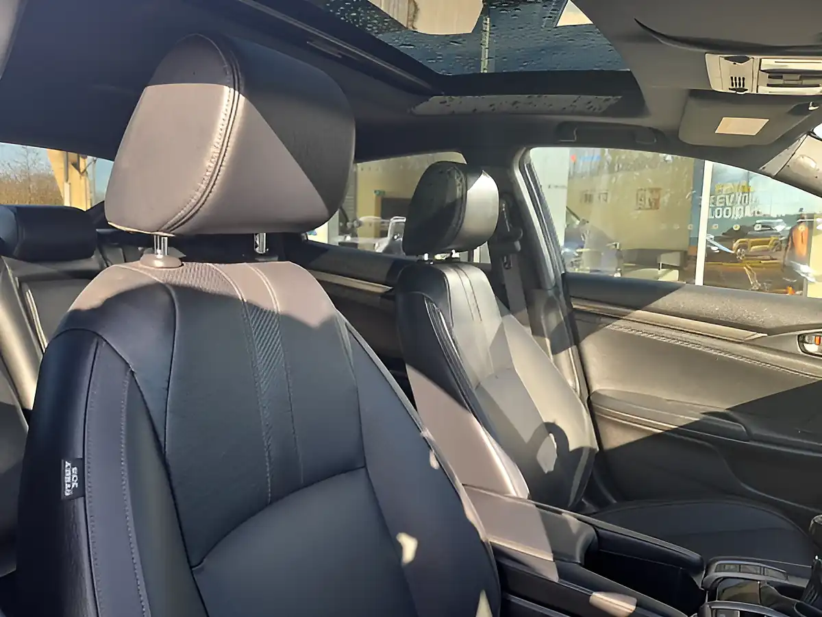 Used 2018 Honda Civic Ex Black - Interior and Exterior details 15