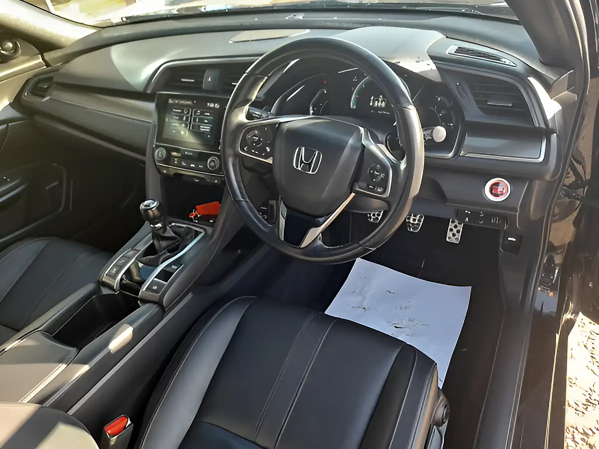 Used 2018 Honda Civic Ex Black - Interior and Exterior details 17