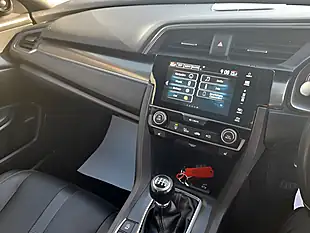Used 2018 Honda Civic Ex Black - Interior and Exterior details 18