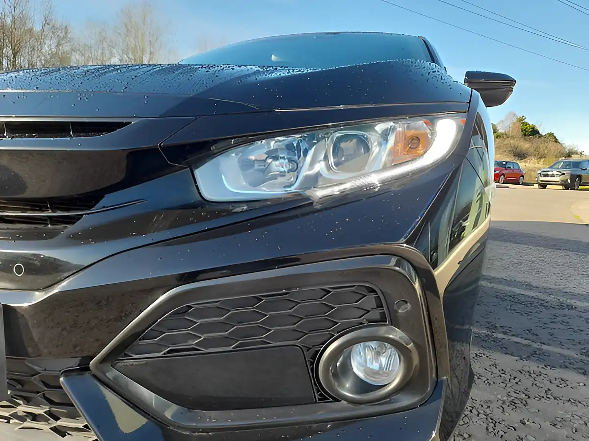 Used 2018 Honda Civic Ex Black - Interior and Exterior details 5