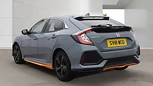 Used 2018 Honda Civic Ex Grey - Interior and Exterior details 3