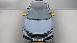 Used 2018 Honda Civic Ex Grey - Interior and Exterior details 7