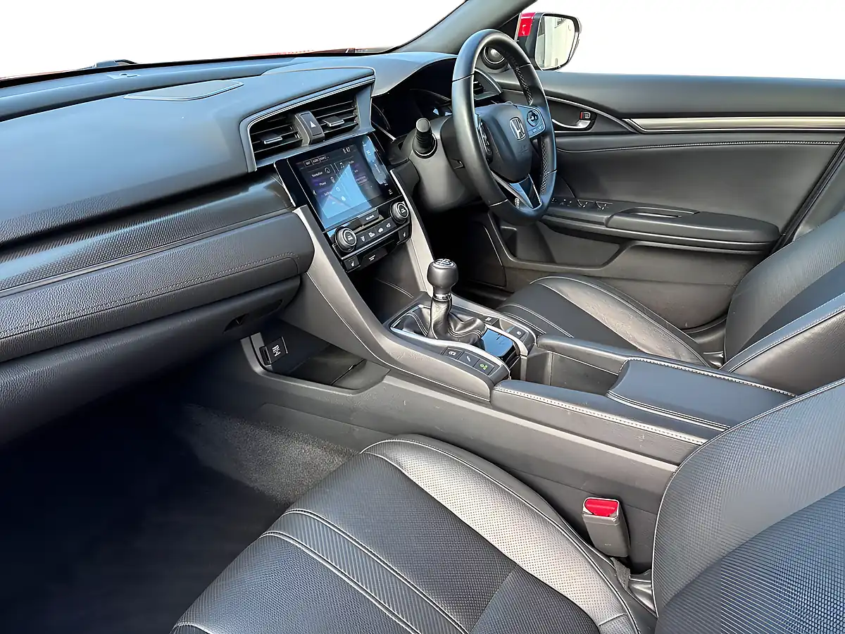 Used 2018 Honda Civic Ex Red - Interior and Exterior details 10