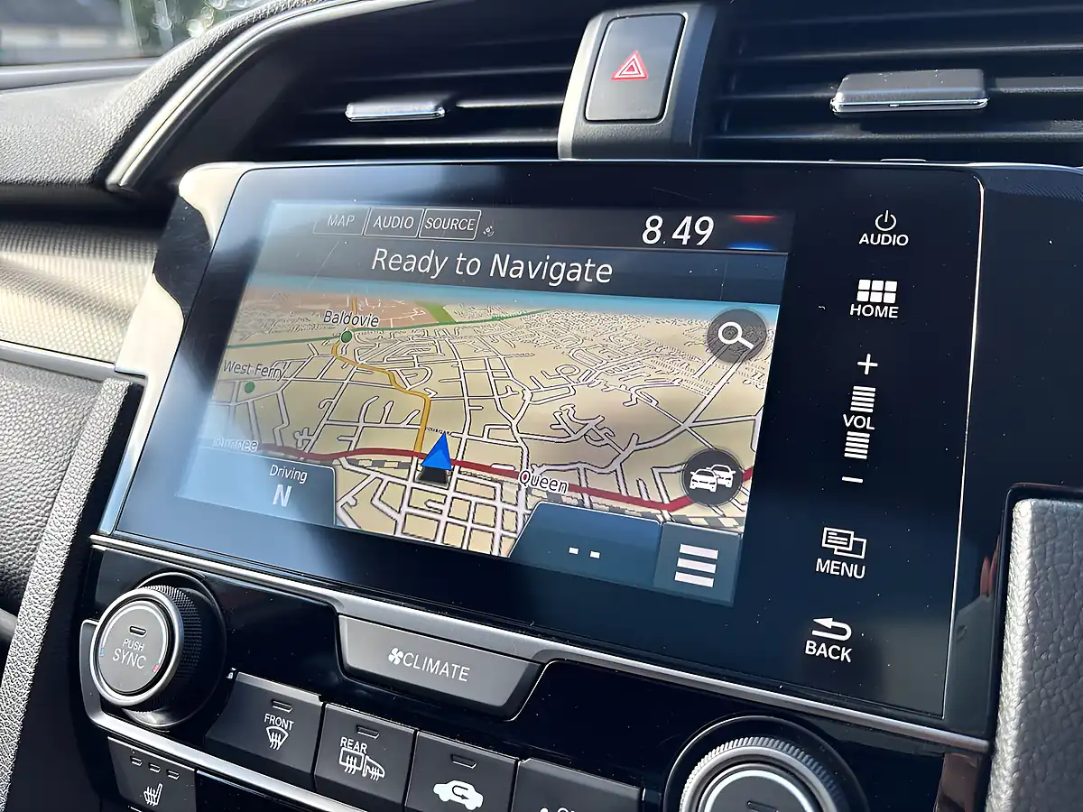 Used 2018 Honda Civic Ex Red - Interior and Exterior details 14