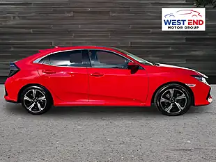 Used 2018 Honda Civic Ex Red - Interior and Exterior details 2