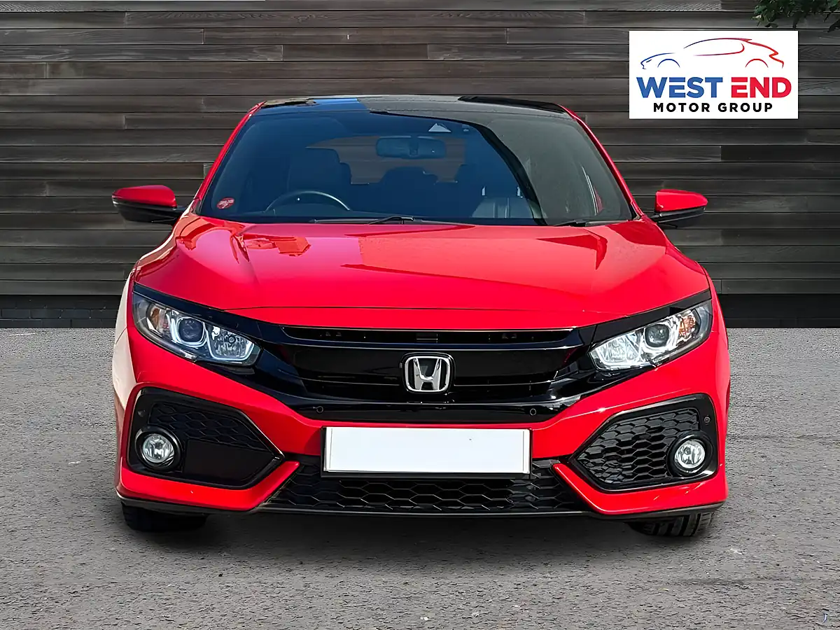 Used 2018 Honda Civic Ex Red - Interior and Exterior details 5