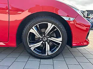 Used 2018 Honda Civic Ex Red - Interior and Exterior details 6