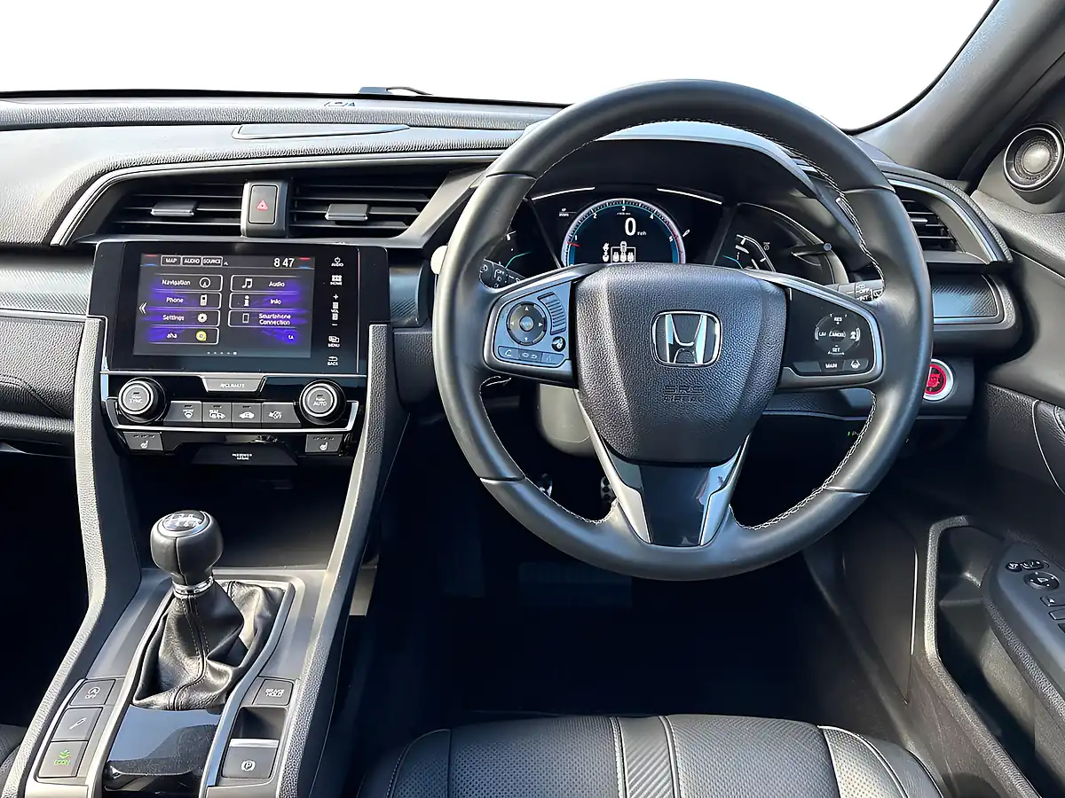 Used 2018 Honda Civic Ex Red - Interior and Exterior details 8