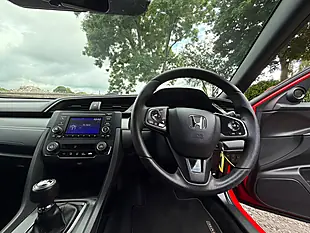 Used 2018 Honda Civic Se Red - Interior and Exterior details 17