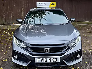 Used 2018 Honda Civic Se Sonic Grey - Interior and Exterior details 2