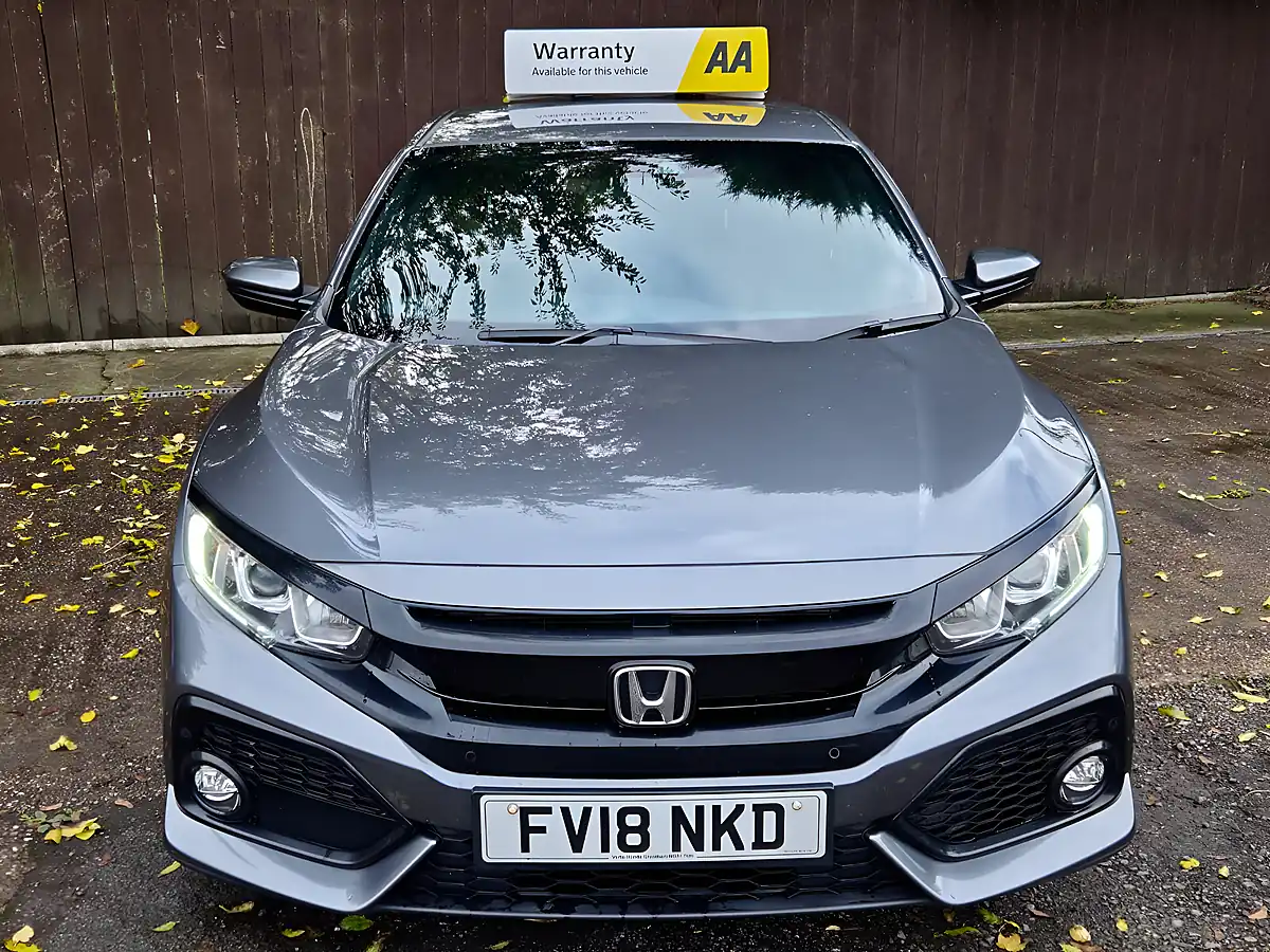Used 2018 Honda Civic Se Sonic Grey - Interior and Exterior details 2