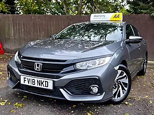 Used 2018 Honda Civic Se Sonic Grey - Interior and Exterior details 3