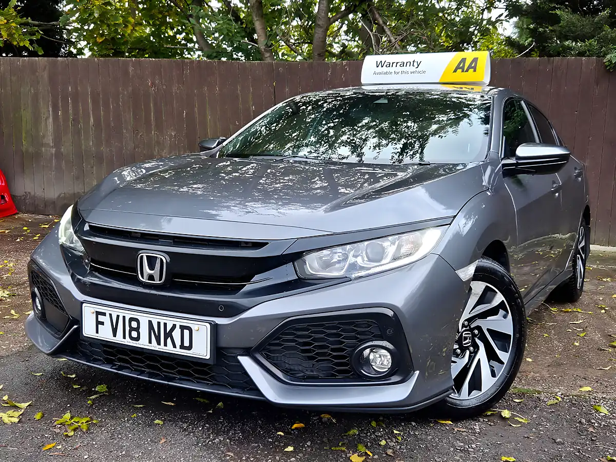 Used 2018 Honda Civic Se Sonic Grey - Interior and Exterior details 3