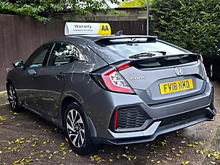 Used 2018 Honda Civic Se Sonic Grey - Interior and Exterior details 4