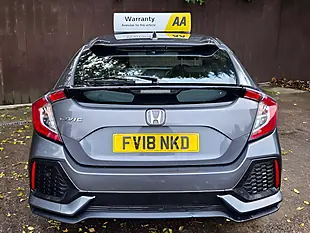 Used 2018 Honda Civic Se Sonic Grey - Interior and Exterior details 6