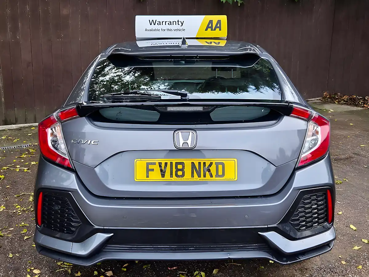 Used 2018 Honda Civic Se Sonic Grey - Interior and Exterior details 6
