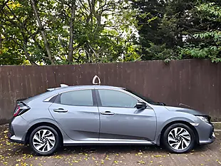 Used 2018 Honda Civic Se Sonic Grey - Interior and Exterior details 7