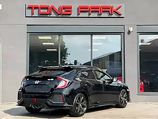 Used 2018 Honda Civic Sport Black - Interior and Exterior details 11