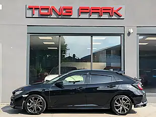 Used 2018 Honda Civic Sport Black - Interior and Exterior details 12