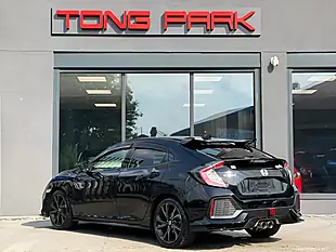Used 2018 Honda Civic Sport Black - Interior and Exterior details 5