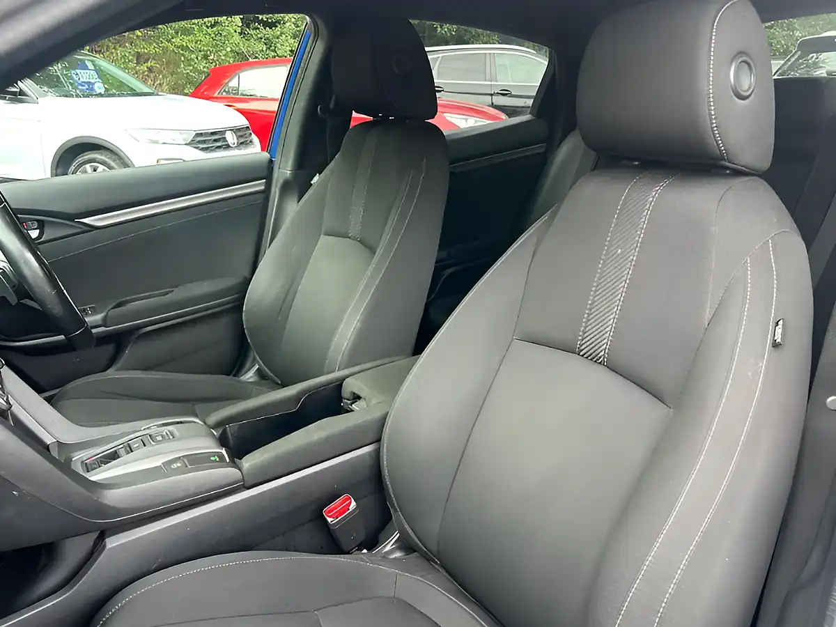 Used 2018 Honda Civic Sr Blue - Interior and Exterior details 11