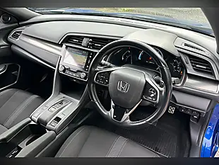 Used 2018 Honda Civic Sr Blue - Interior and Exterior details 9