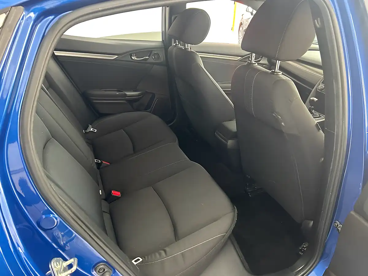 Used 2018 Honda Civic Sr Blue - Interior and Exterior details 15
