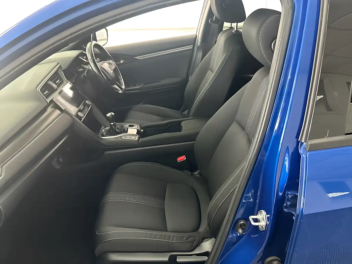 Used 2018 Honda Civic Sr Blue - Interior and Exterior details 18