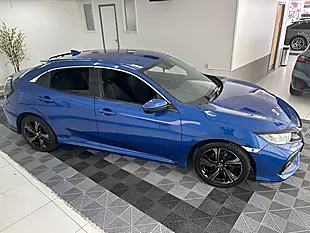 Used 2018 Honda Civic Sr Blue - Interior and Exterior details 5