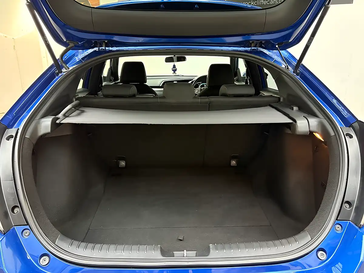 Used 2018 Honda Civic Sr Blue - Interior and Exterior details 14
