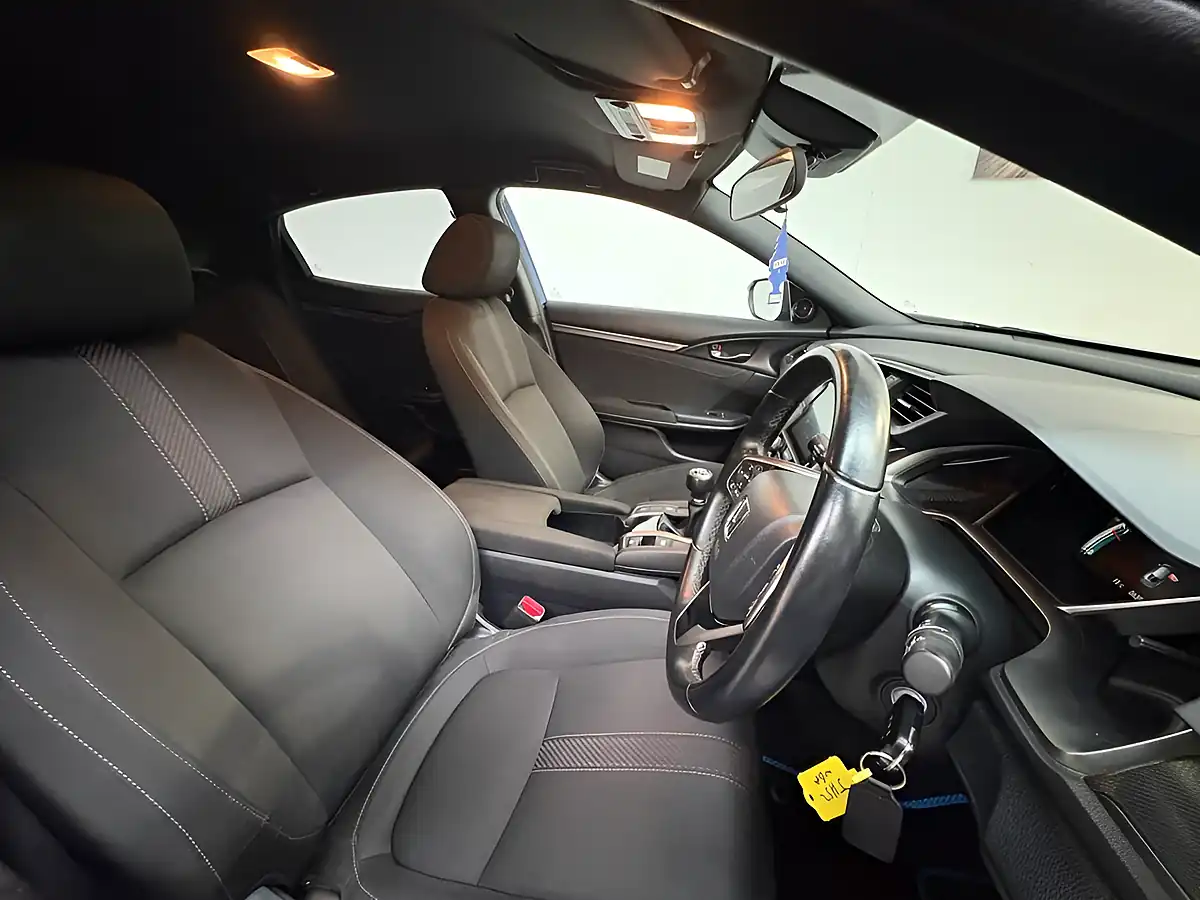 Used 2018 Honda Civic Sr Blue - Interior and Exterior details 8