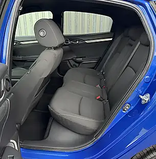 Used 2018 Honda Civic Sr Blue - Interior and Exterior details 11