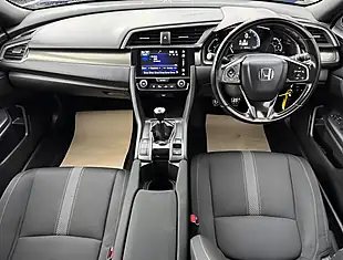 Used 2018 Honda Civic Sr Blue - Interior and Exterior details 13