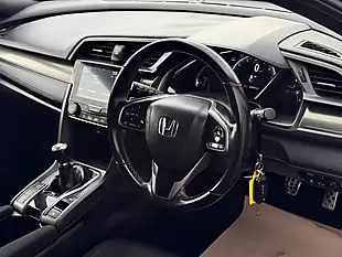 Used 2018 Honda Civic Sr Blue - Interior and Exterior details 14