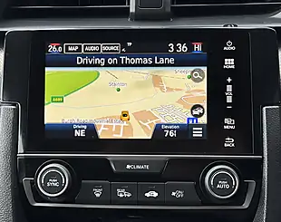 Used 2018 Honda Civic Sr Blue - Interior and Exterior details 17