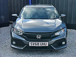 Used 2018 Honda Civic Sr Grey - Interior and Exterior details 2