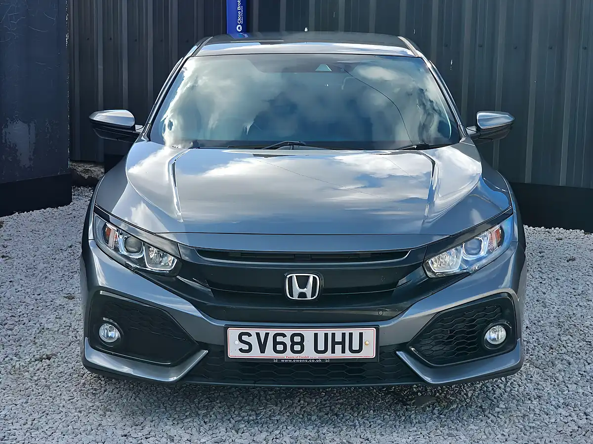 Used 2018 Honda Civic Sr Grey - Interior and Exterior details 2