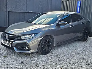 Used 2018 Honda Civic Sr Grey - Interior and Exterior details 3